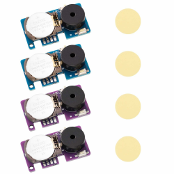 🎉 Lustige Grillen Geräuschmacher Streich-Gadgets - 4 Stück in Lila & Blau Angebot bei HelloDeals