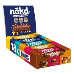 Angebot: Nakd Variety Pack Neue Mischung 🌟 Kaltgepresste Riegel aus Früchten & Nüssen Angebot bei HelloDeals