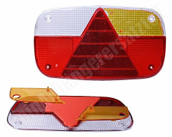 Anhängerersatzteil - Aspöck Multipoint 3 Lichtscheibe Ersatzglas 🚗 Angebot bei HelloDeals