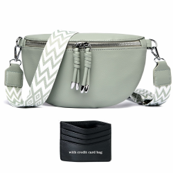 YISUOHOOM Bauchtasche Damen Umhängetasche Crossbody Bag Stylisch Brusttasche Angebot bei HelloDeals