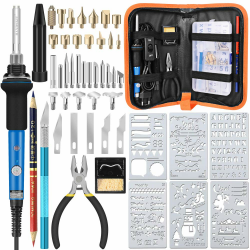 HANDSKIT Bleistift Brandmalerei Lötkolben Set, 42PCS Brandmalkolben 🔥 Angebot bei HelloDeals