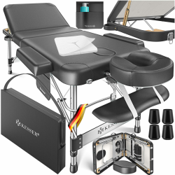 🌟 KESSER® Mobile Massageliege 80 cm Breit klappbar & höhenverstellbar 🌿 Angebot bei HelloDeals