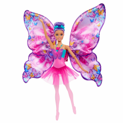 Barbie Tanz und Flatter Puppe mit 2-in-1-Verwandlung 🦋💃 Angebot bei HelloDeals