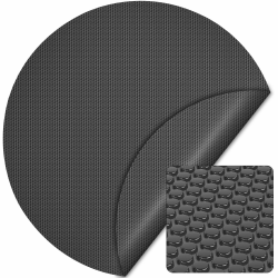 Wiltec Pool Solarfolie Ø 5 m, schwarz, Poolheizung aus 140 µ starkem PE Film Angebot bei HelloDeals