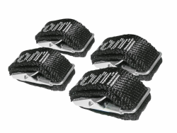 🔥 Super Angebot! EUFAB 12011 Textilspanngurte, 4er-Set, Schwarz 🚲 Angebot bei HelloDeals