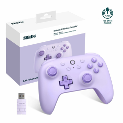 🎮 8Bitdo Ultimate 2C Wireless Controller für Windows-PC und Android - Lila Angebot bei HelloDeals
