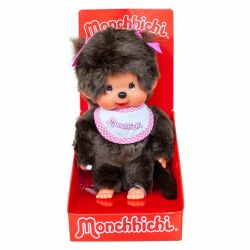 🐒🎁 Sekiguchi 255550 - Original Monchhichi Mädchen, Plüschtier ca. 20 cm groß Angebot bei HelloDeals
