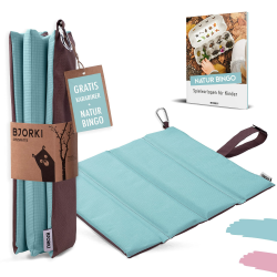🏕️ BJORKI® Kinder Sitzkissen - Faltbar & Thermo für Outdoor Abenteuer 🌲🌞 Angebot bei HelloDeals