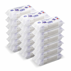 👶🌿 by Amazon Sensitive Babytücher, 1008 Feuchttücher, 18er-Packung á 56 Stück Angebot bei HelloDeals