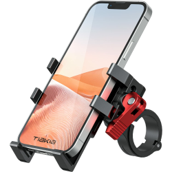 Tiakia Handyhalterung Fahrrad Aluminium Motorrad Handyhalter 6 Krallen mit 360° Drehung 🚴‍♂️📱 Angebot bei HelloDeals
