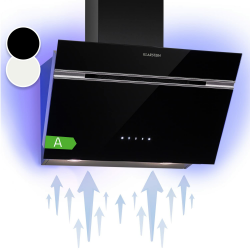 Klarstein Dunstabzugshaube 60cm mit RGB-LEDs 🌬️🌈 Angebot bei HelloDeals