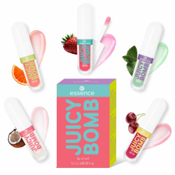 Essence JUICY BOMB Lip Oil Set 01 Lippenpflege Mehrfarbig 🌈🌿 Angebot bei HelloDeals