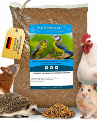 Premium Vogelfutter: Getrocknete Soldatenfliegenlarven 10kg 🌿🐦 Angebot bei HelloDeals
