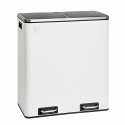 🚮 SVITA TM2X30 Treteimer 60 Liter Abfalleimer Mülleimer Design Mülltrennung 🚯 Angebot bei HelloDeals