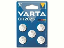 🔋 VARTA Batterien Knopfzellen CR2025, 5 Stück - Power on Demand 🔋 Angebot bei HelloDeals