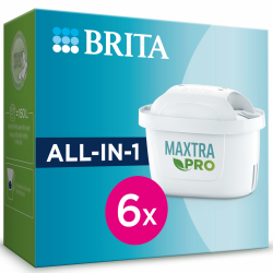BRITA Wasserfilter-Kartusche MAXTRA PRO All-in-1 – 6er Pack (Halbjahresvorrat) 🌊💧 Angebot bei HelloDeals