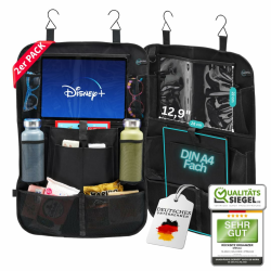 2er Set Auto Organizer 2. Generation 😍 | Kinder & Tablet 12,9 Zoll, Baby Zubehör 🚗 Angebot bei HelloDeals