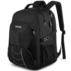 🎒 Extra Großer Rucksack Herren 55L Wasserdicht 18.4 Zoll Laptoptasche Angebot bei HelloDeals