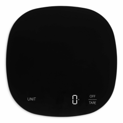 Digitale Küchenwaage mit 15 kg Tragkraft ⚖️ | präzise Grammwaage 🌡️ | großes Display mit Leuchtziffern 🌟 | inkl. AAA Batterien 🔋 | abgerundetes Design 🔄 | schwarz Angebot bei HelloDeals