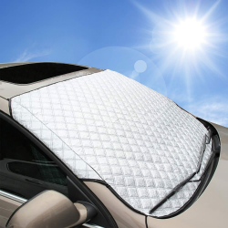 🚗🌞🌨️ BEEWAY Sonnenschutz Auto Frontscheibe - Windschutzscheibenabdeckung für den Winter! Angebot bei HelloDeals