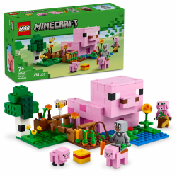 LEGO Minecraft Das Babyschwein-Haus 21268 🐷🏡 Angebot bei HelloDeals