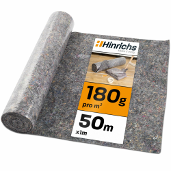 🎨 Hinrichs Malervlies 50m x 1m Rolle 180g/m² | Abdeckvlies mit Anti-Rutsch Beschichtung 🌟 Angebot bei HelloDeals