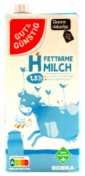 🥛 Mega Deal! Gut & Günstig H-Milch 1.5% 12er Pack 🥛 Angebot bei HelloDeals