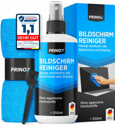 🌟 PRINOX Bildschirmreiniger Set 250ml 🌟 Angebot bei HelloDeals