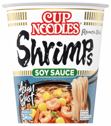 🍜 Nissin Cup Noodles mit Shrimps - Einzelpack - Asiatisches Essen 🍤 Angebot bei HelloDeals