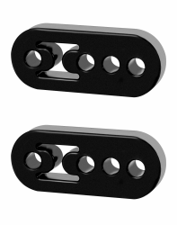 🚗 QWORK® 2 Stück Auto Auspuff Aufhänger 4 Loch Universal Gummi Auspuff Halterung 🛠️ Angebot bei HelloDeals