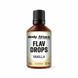 Angebot: Body Attack Flav Drops - Vanille - 50 ml 🍦🥤 Angebot bei HelloDeals