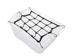 🚲🎒 Filmer Gepäcknetz mit 6 Befestigungshaken für Fahrradkorb / Gepäckträger - Spezialangebot! Angebot bei HelloDeals