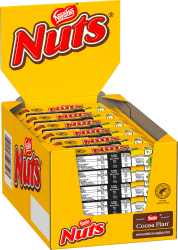 NESTLÉ NUTS Schokoriegel 24er Pack - 100% Genuss 🍫🌰 Angebot bei HelloDeals