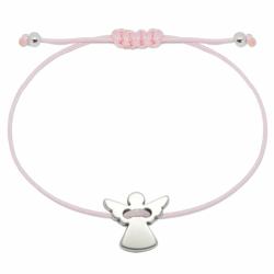 Selfmade Jewelry Schutzengel Armband Silber - Kommunion Geschenk Konfirmation Angebot bei HelloDeals