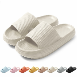 🌈 HEOAARG Badelatschen Herren Damen Original Badeschuhe Wolke Badeschlappen 🌟 Angebot bei HelloDeals