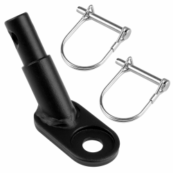 🚴‍♂️ Fahrradanhänger Kupplung aus Metall mit Sicherungsstift 🐶🚲 Angebot bei HelloDeals