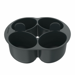 🍳 Wundermix - WunderPoach® für vier • Pochiereinsatz für Thermomix & Monsieur Cuisine Angebot bei HelloDeals