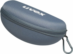 🕶️ Uvex Brillenetui - Textiletui - Hartschalen - Etui mit Karabinerhaken Angebot bei HelloDeals