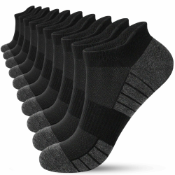 HIYATO 10 Paar Sneaker Socken Herren Damen - Atmungsaktiv und Bequem 🧦 Angebot bei HelloDeals