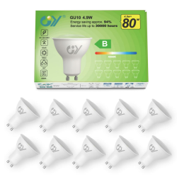 Angebot: GY GU10 LED Neutralweiß Lampe 4.9W 790 Lumen 4000K 10er-Pack 💡 Angebot bei HelloDeals
