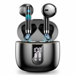 🎧 Bluetooth 5.4 Kopfhörer: Kabellose In-Ear mit ENC Noise Cancelling & IP7 Wasserdicht Angebot bei HelloDeals
