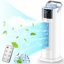 Klimaanlage Mobil 🌬️ Ventilator mit Wasserkühlung 🌀 Klimagerät Luftbefeuchter 🌡️ Angebot bei HelloDeals