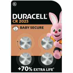 Duracell CR2025 Knopfzellen (4 Stück) - Sonderangebot! 🔋🔋🔋 Angebot bei HelloDeals