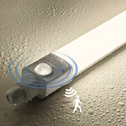 Tobeter LED Feuchtraumleuchte 60cm mit Bewegungsmelder, 18W 1800LM LED Sensor Röhre Feuchtraumlampe Angebot bei HelloDeals