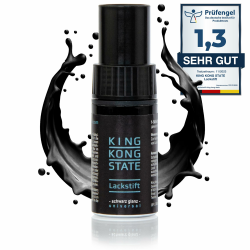 🚗🎨 King Kong State Lackstift - SCHWARZ GLÄNZEND - Steinschläge und Kratzer Reparatur 🌟 Angebot bei HelloDeals