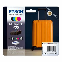 🌟 Epson Orginal 405 Tinte Koffer Multipack 4-farbig 🖨️ Angebot bei HelloDeals