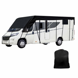 🚐 Dachabdeckung für Wohnwagen | Schutzhülle für Caravan | 210D Oxford-Stoff | Wasserabweisend und Atmungsaktiv Angebot bei HelloDeals