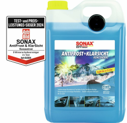 🚗 SONAX AntiFrost+KlarSicht Konzentrat (5 Liter) - Scheibenreiniger mit Frostschutz 🌬️ Angebot bei HelloDeals