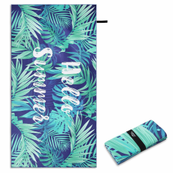 🏖️🌊 Pameil Strandhandtuch XXL Mikrofaser Badetuch 200x100cm 🧳🌞 Angebot bei HelloDeals
