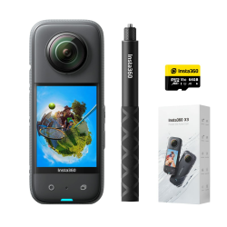 📸 Insta360 X3 Einsteiger-Bundle 🌊 360°-Actionkamera mit 1/2"-Sensor Angebot bei HelloDeals
